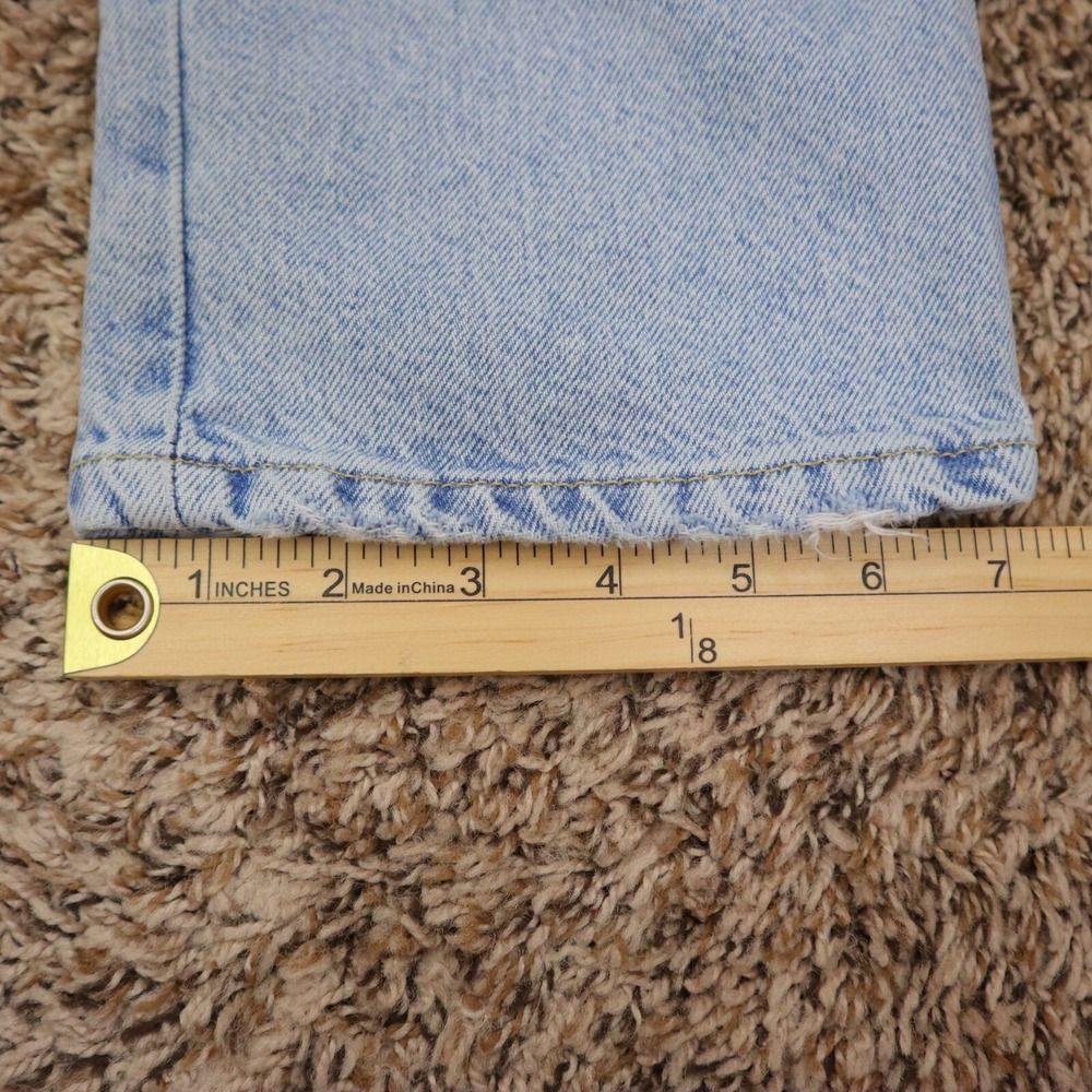We The Free Lasso Straight Leg Jeans Button Fly Size 27 Waist 29" Inseam 30" - Picture 14 of 16